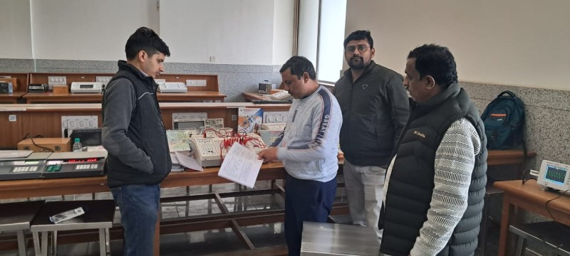 Demonstration of Digital & Analog Electronics Trainers in NIT DELHI
